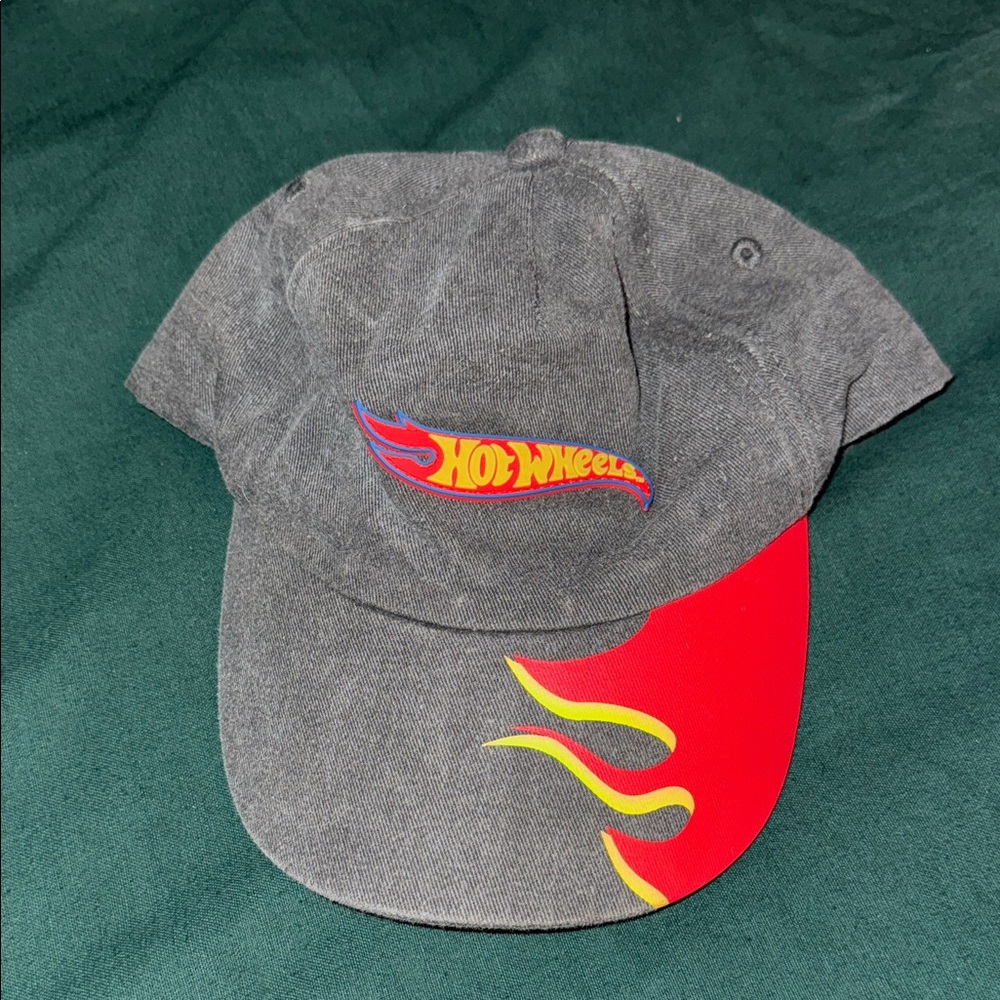 Hot Wheels Kids Cap - Gray and Red